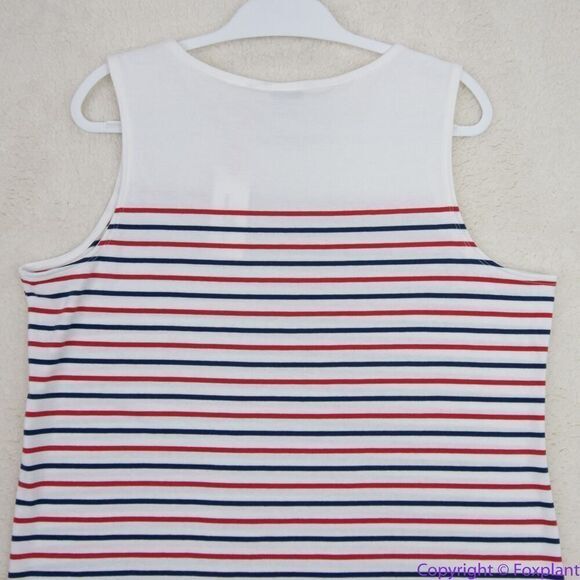 NEW Vineyard Vines 100% cotton Striped NANTUCKET Shift DRESS, L - Picture 6 of 16